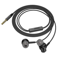 Заредете изображение във визуализатора на галерията – Borofone Earphones BM87 Element with microphone black
