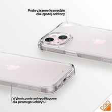 Заредете изображение във визуализатора на галерията – PanzerGlass HardCase with D3O and Military Grade Certification for iPhone 15/14/13 - Transparent
