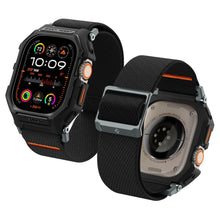 Заредете изображение във визуализатора на галерията – Spigen Lite Fit Pro case with strap for Apple Watch Ultra 1 / 2 (49 mm) - matte black
