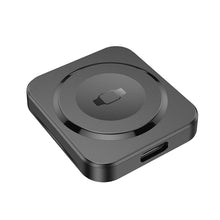 Заредете изображение във визуализатора на галерията – HOCO wireless charger compatible with APPLE iWatch 2,5W CQ16C black
