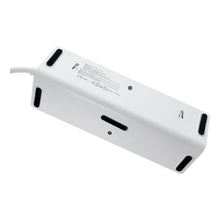 Заредете изображение във визуализатора на галерията – Power strip with 4 sockets max 3680W, 2xUSB A, 2x type C ports with 2m power cable E42 white

