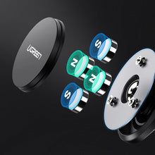Заредете изображение във визуализатора на галерията – Ugreen LP117 60316 magnetic car phone holder on the dashboard - black
