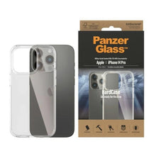 Заредете изображение във визуализатора на галерията – PanzerGlass HardCase antibacterial Military Grade certified case for iPhone 14 Pro - transparent
