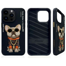 Заредете изображение във визуализатора на галерията – NIMMY case GLASSES COOL DOG for IPHONE 15 Pro black
