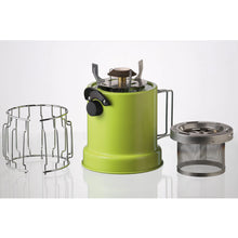 Заредете изображение във визуализатора на галерията – 2in1 Tourist stove with a heater for MEVA VATOP gas cartridges
