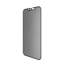 Заредете изображение във визуализатора на галерията – PanzerGlass E2E Microfracture Antibacterial Privacy Glass with Camera Protector for iPhone 13/13 Pro - With Black Frame

