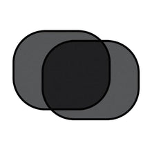 Заредете изображение във визуализатора на галерията – Car sun visor with suction cups for rear windows black
