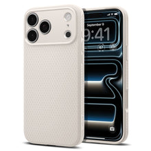 Заредете изображение във визуализатора на галерията – SPIGEN case LIQUID AIR for IPHONE 17 Pro/ 18 Pro natural titanium 
