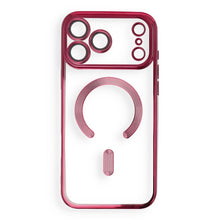 Заредете изображение във визуализатора на галерията – Case for iPhone 18 Pro Max / 17 Pro Max Electro Mag Cover compatible with MagSafe dark cherry
