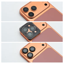 Заредете изображение във визуализатора на галерията – Camera Lens Protector BLUE STAR Easy Install for IPHONE 17 PRO / 17 PRO MAX black
