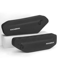 Заредете изображение във визуализатора на галерията – Rockbros AS-043 bicycle bag with Velcro 3l - black
