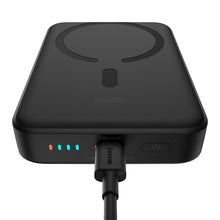 Заредете изображение във визуализатора на галерията – Baseus Magnetic Mini Induction Powerbank 10000mAh 30W - black + USB-C - USB-C cable
