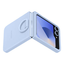 Заредете изображение във визуализатора на галерията – Samsung Silicone Case EF-PF741TLEGWW for Samsung Galaxy Z Flip 6 - blue
