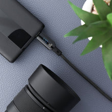 Заредете изображение във визуализатора на галерията – FORCELL F-ENERGY C274 cable Type C to Type C QC4.0 PD 3A 60W Digital 1,2 m black
