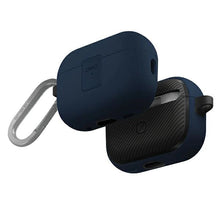 Заредете изображение във визуализатора на галерията – Uniq Clyde Lock Case for AirPods Pro 2 (2022/2023) - blue-dark gray
