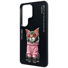 Заредете изображение във визуализатора на галерията – NIMMY case GLASSES COOL CAT for SAMSUNG S26 Ultra black
