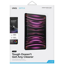 Заредете изображение във визуализатора на галерията – Uniq Optix Clear tempered glass with applicator for iPad Pro 13" 2024
