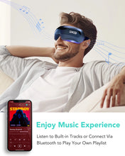 Заредете изображение във визуализатора на галерията – SKG E3 Pro eye and temple massager with vision window - blue
