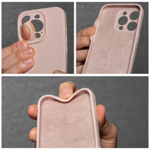Заредете изображение във визуализатора на галерията – Case for iPhone 18 Pro / 17 Pro Silicone 2mm (camera protection) compatible with MagSafe powder pink
