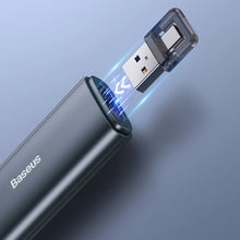 Заредете изображение във визуализатора на галерията – Baseus Orange Dot AI laser pointer with automatic voice transcription, two lasers - gray
