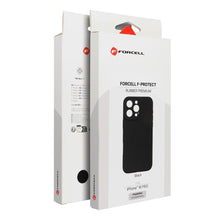 Заредете изображение във визуализатора на галерията – Case for iPhone 18 Pro / 17 Pro Forcell F-Protect Rubber Premium compatible with MagSafe black
