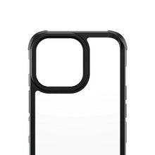 Заредете изображение във визуализатора на галерията – PanzerGlass ClearCase antibacterial Military Grade certified case for iPhone 13 Pro - transparent and black

