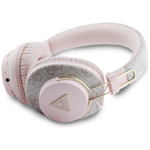 Заредете изображение във визуализатора на галерията – Wireless headphone ENC GUESS Triangle Logo GUE005325 pink
