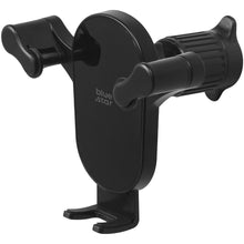 Заредете изображение във визуализатора на галерията – Gravity car holder BLUE STAR Black Mirror windshield mount black

