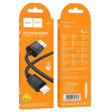 Заредете изображение във визуализатора на галерията – HOCO cable USB A do Type C 3A X113 1 m black
