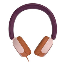 Заредете изображение във визуализатора на галерията – Wired headphones Jack 3,5 mm Philips for children TAK2000MP/00 purple magenta

