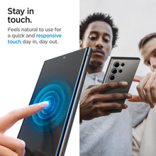 Заредете изображение във визуализатора на галерията – Spigen Glas.tR EZ Fit Privacy Tempered Glass for Samsung Galaxy S24 Ultra - 2 pcs.

