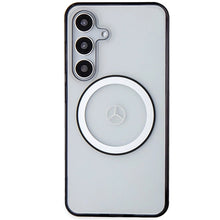 Заредете изображение във визуализатора на галерията – Mercedes Printed Logo MagSafe case for Samsung Galaxy S24 - transparent
