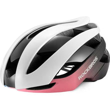 Заредете изображение във визуализатора на галерията – Rockbros bicycle helmet 10110004007 size L - blue and pink
