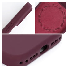Заредете изображение във визуализатора на галерията – Case for iPhone 18 Pro / 17 Pro Forcell F-Protect Rubber Premium compatible with MagSafe dark cherry
