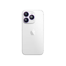 Заредете изображение във визуализатора на галерията – Amazing Thing Tempered glass AR Lens Glass IP15CAM3CGLA on camera for Iphone 15 Pro/15 Pro Max (3 pieces) purple
