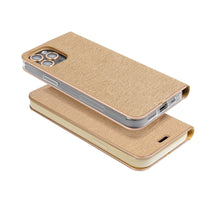 Заредете изображение във визуализатора на галерията – Flip case for Xiaomi Redmi NOTE 17 PRO MAX 5G Luna Book Gold gold
