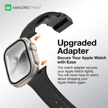 Заредете изображение във визуализатора на галерията – Amazing Thing Band Titan Swift Band TSW49BK for Apple Watch 49/45 black
