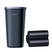 Заредете изображение във визуализатора на галерията – Baseus CRLJT-A01 waste bin for a car mounted in a cup holder - black
