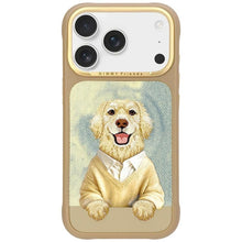 Заредете изображение във визуализатора на галерията – NIMMY case GENTLE PETS SERIES DOG compatible with MagSafe for IPHONE 18 Pro/17 Pro brown
