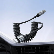 Заредете изображение във визуализатора на галерията – Cable USB C to C Hoco PD 3A 1,5 m X121 black
