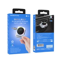 Заредете изображение във визуализатора на галерията – Borofone Audio Bluetooth Receiver AUX BC52 True Way silver
