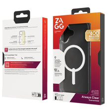 Заредете изображение във визуализатора на галерията – ZAGG case CRYSTAL PALACE SNAP compatible with MagSafe for IPHONE 17 clear
