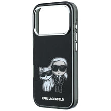 Заредете изображение във визуализатора на галерията – KARL LAGERFELD case for IPHONE 18 Pro /17 Pro compatible with MagSafe (Bodies Sketch) black
