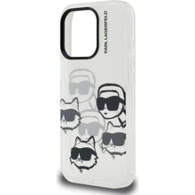 Заредете изображение във визуализатора на галерията – KARL LAGERFELD case for IPHONE 16 PRO MAX KLHCP16XHMCHKCT (IML Multi K&amp;C Head Pattern)

