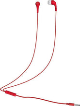 Заредете изображение във визуализатора на галерията – Wired earphones jack with mircophone 3,5mm MOTOROLA Ear Buds 2-s red
