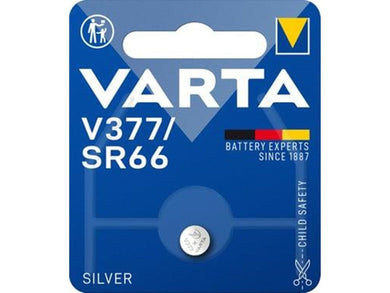 VARTA silver battery V377 / SR66 24mAh 1,55V 1 pcs