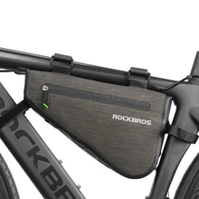 Заредете изображение във визуализатора на галерията – Rockbros AS-017 bicycle frame bag 5 l - dark green
