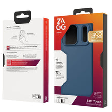 Заредете изображение във визуализатора на галерията – ZAGG case MANHATTAN SNAP compatible with MagSafe for IPHONE 17 Pro ocean abyss
