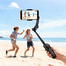 Заредете изображение във визуализатора на галерията – Gimbal with 3-axis stabilization and remote control Hoco K91 black
