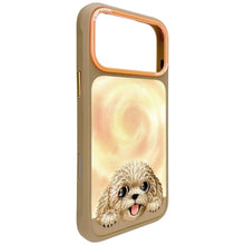 Заредете изображение във визуализатора на галерията – NIMMY case BIG EYED LYING TEDDY POODLE compatible with MagSafe for IPHONE 18 Pro Max/17 Pro Max brown
